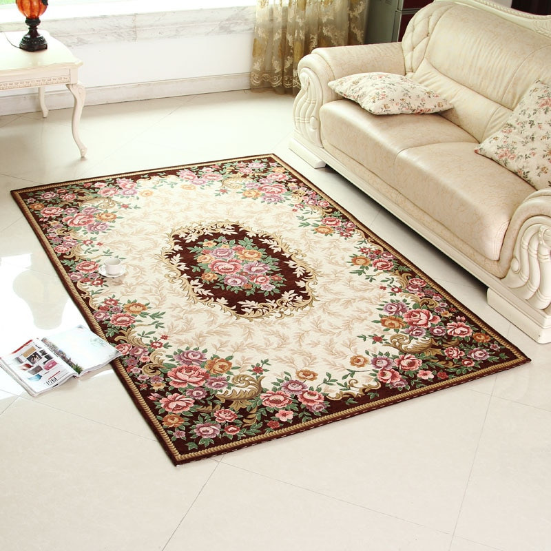 Red Rugs For Living Room
 Aliexpress Buy SunnyRain Classical Machine Jacquard
