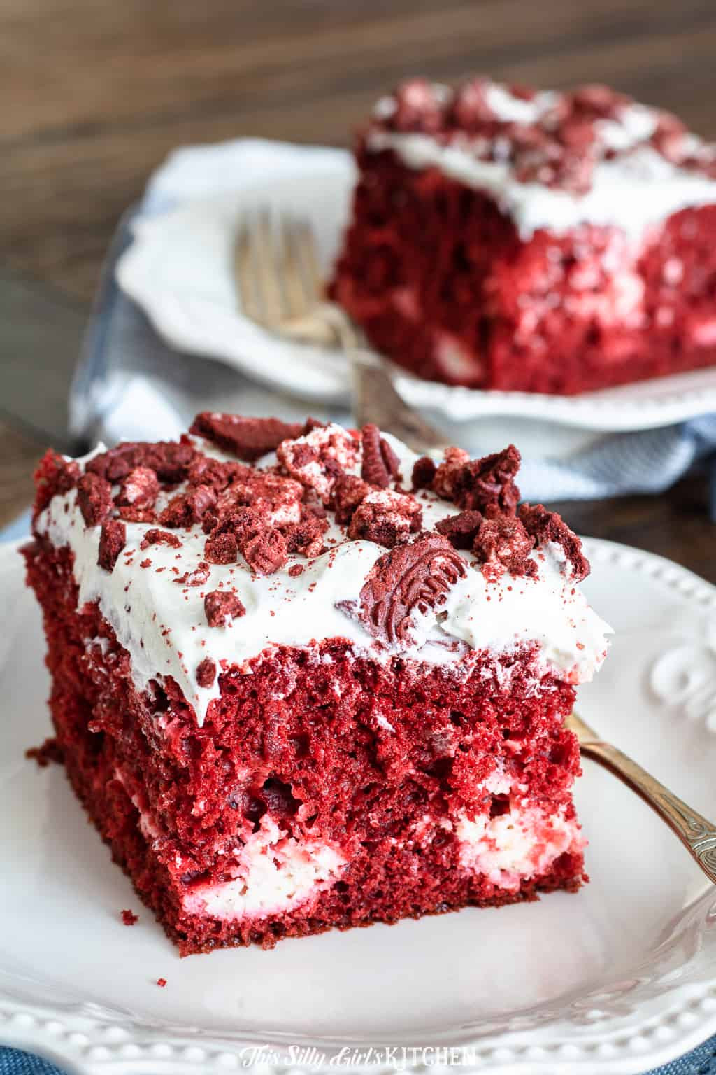 Red Velvet Cheesecake Cake Recipes
 Red Velvet Cheesecake Cake This Silly Girl s Kitchen