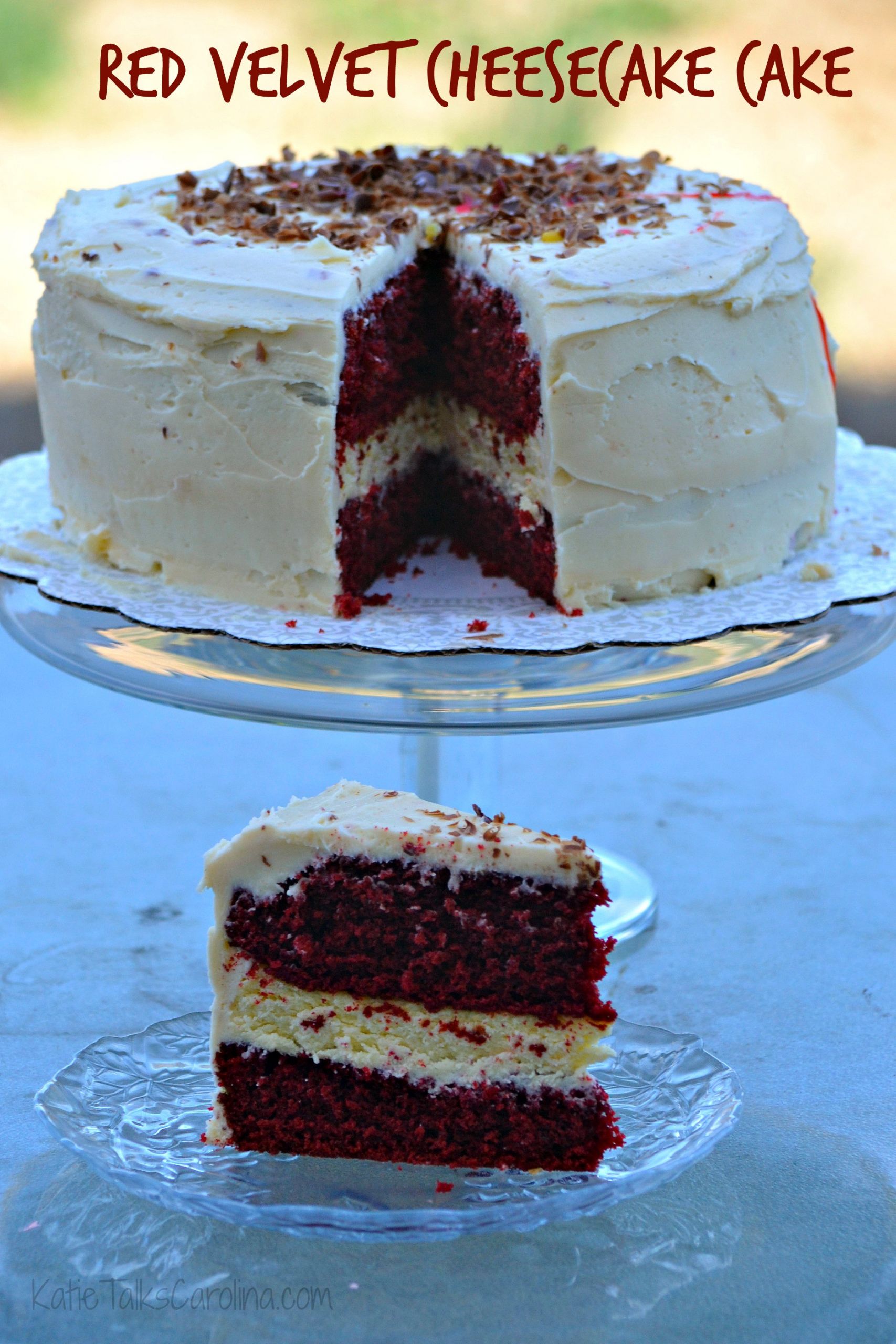 Red Velvet Cheesecake Cake Recipes
 Red Velvet Cheesecake Cake Recipe Delish Katie Talks