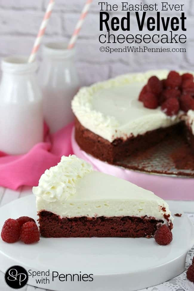 Red Velvet Cheesecake Recipe
 Easy Red Velvet Cheesecake Spend With Pennies