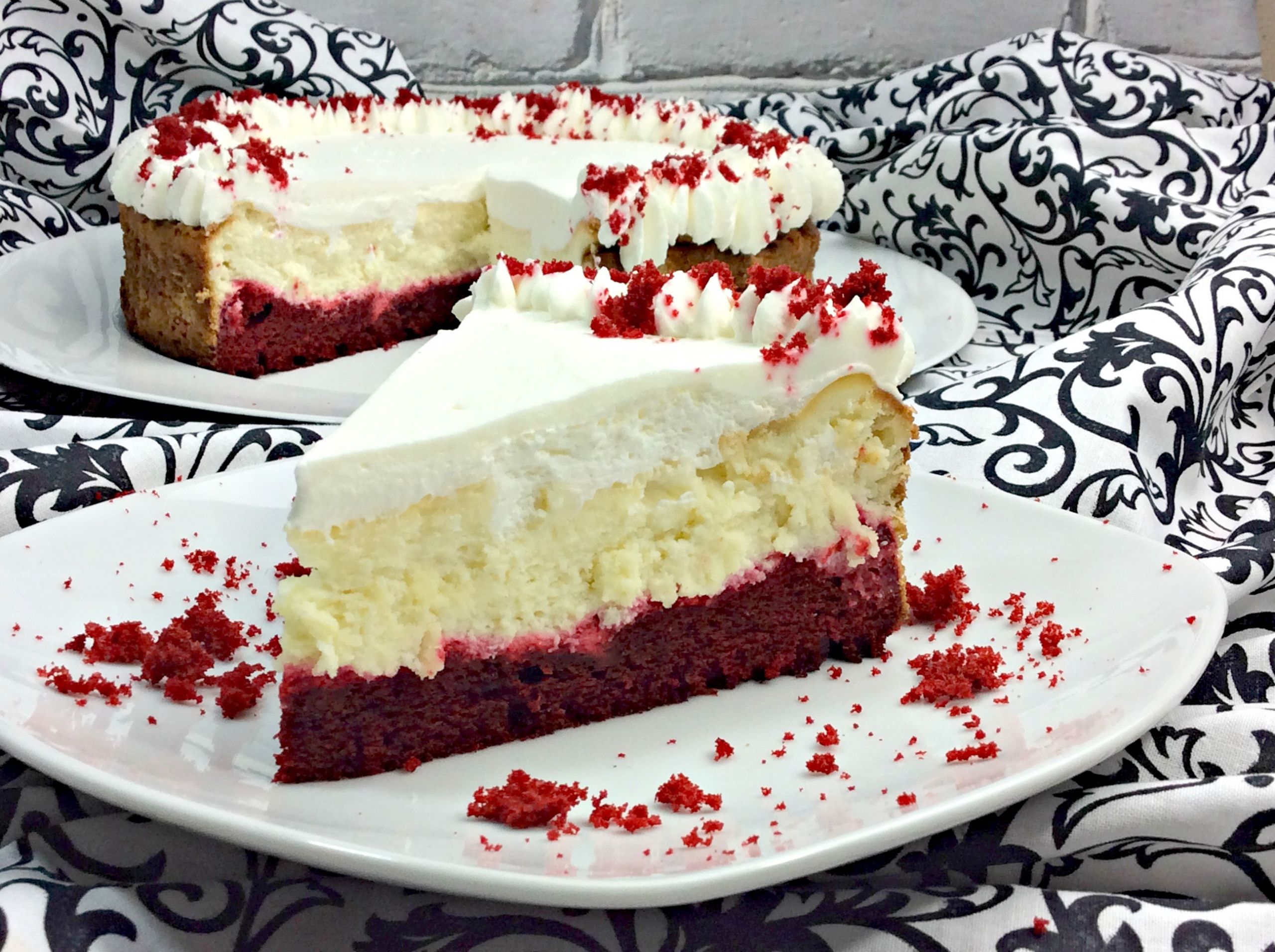 Red Velvet Cheesecake Recipe
 Knock You Naked Red Velvet Cheesecake