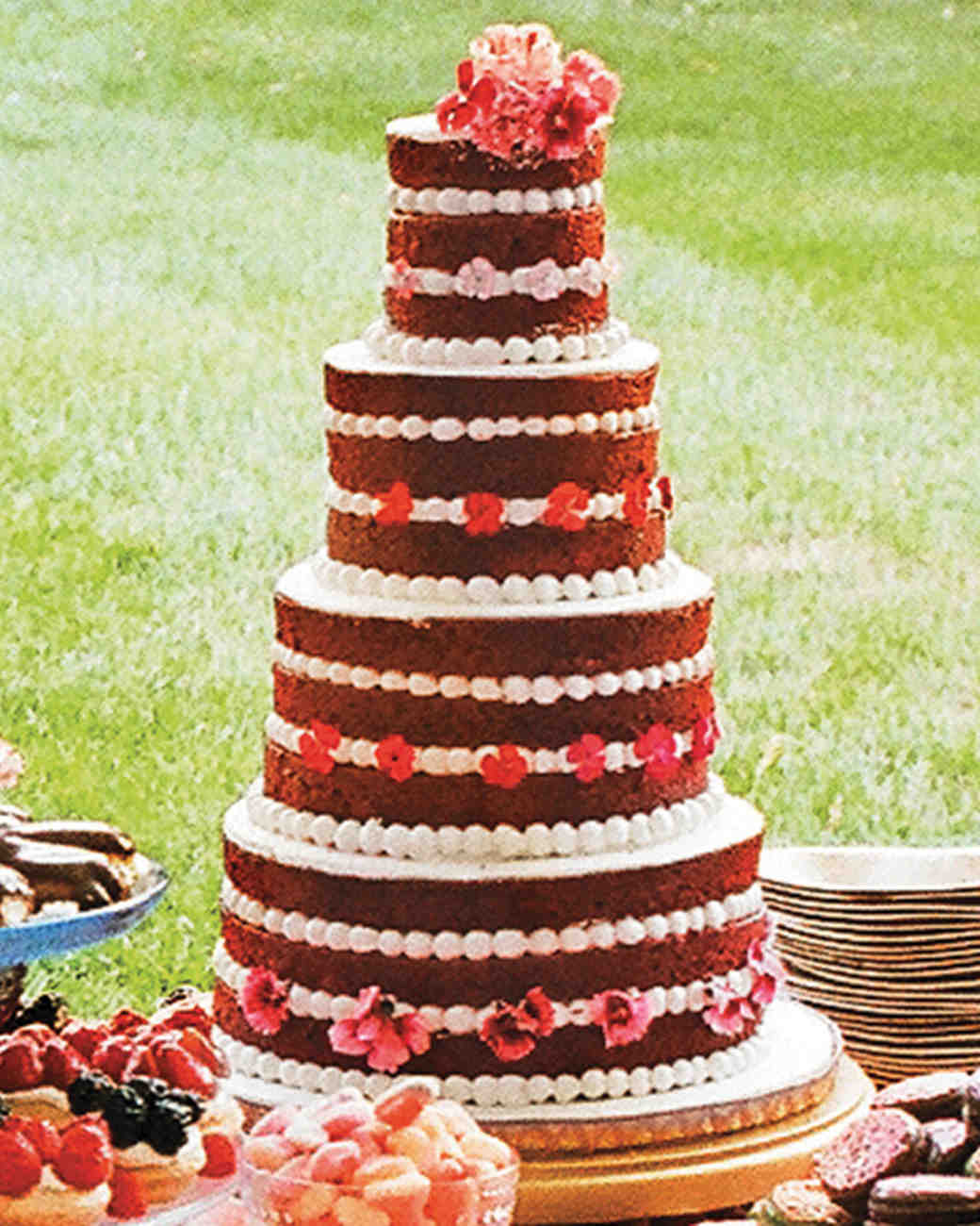 Red Velvet Wedding Cake Recipe
 44 Naked Cakes for Your Wedding