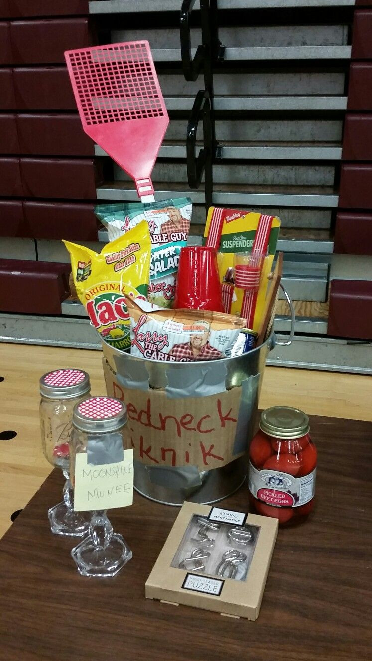 Redneck Gift Baskets Ideas
 Pin on Silent Auction