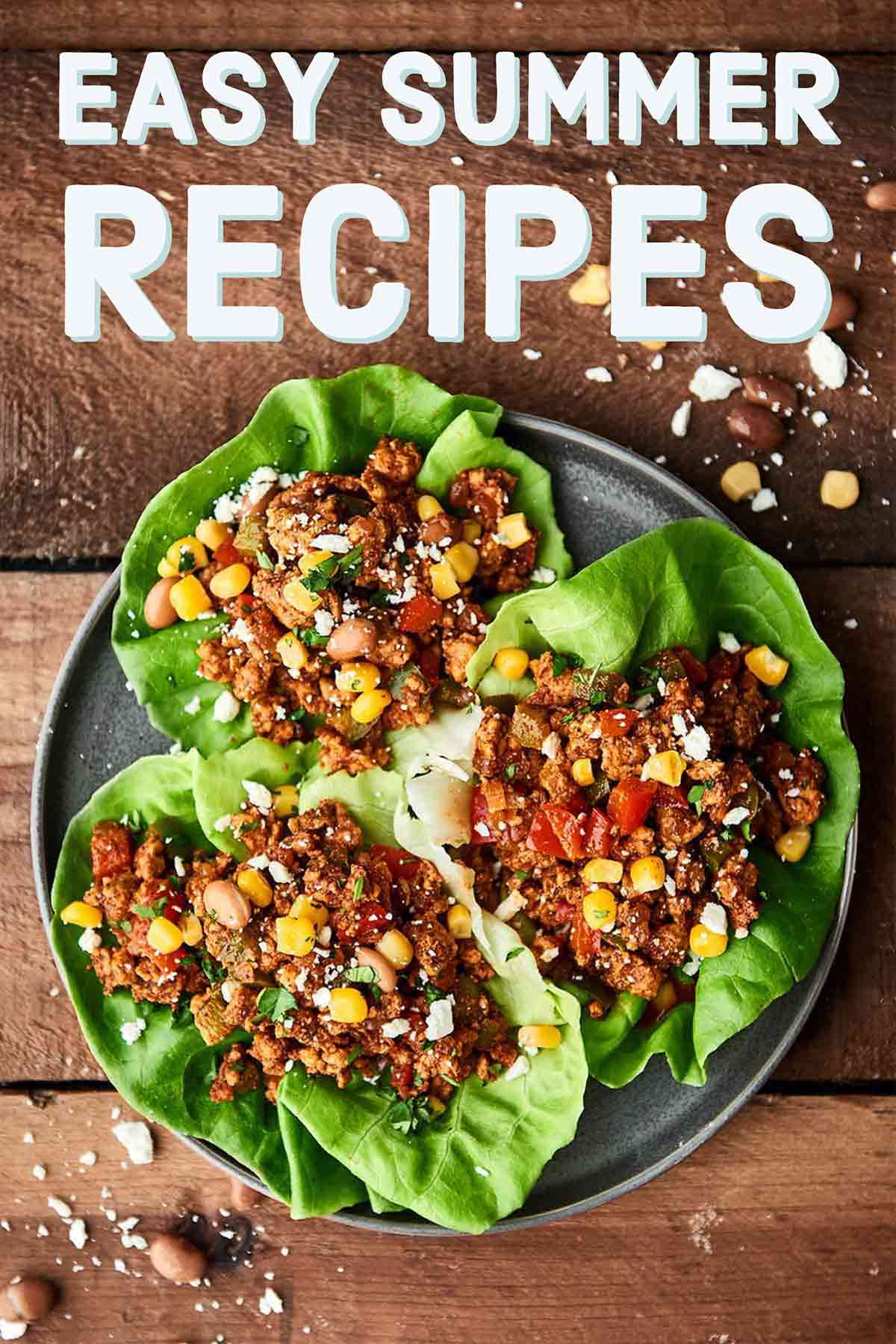 Refreshing Summer Dinners
 Easy Summer Recipes 2018 Tons of No Bake Recipes to Keep