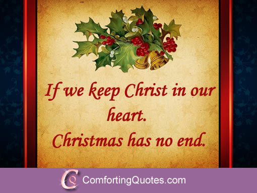 Religious Christmas Quotes And Sayings
 Christmas Quote about Christ