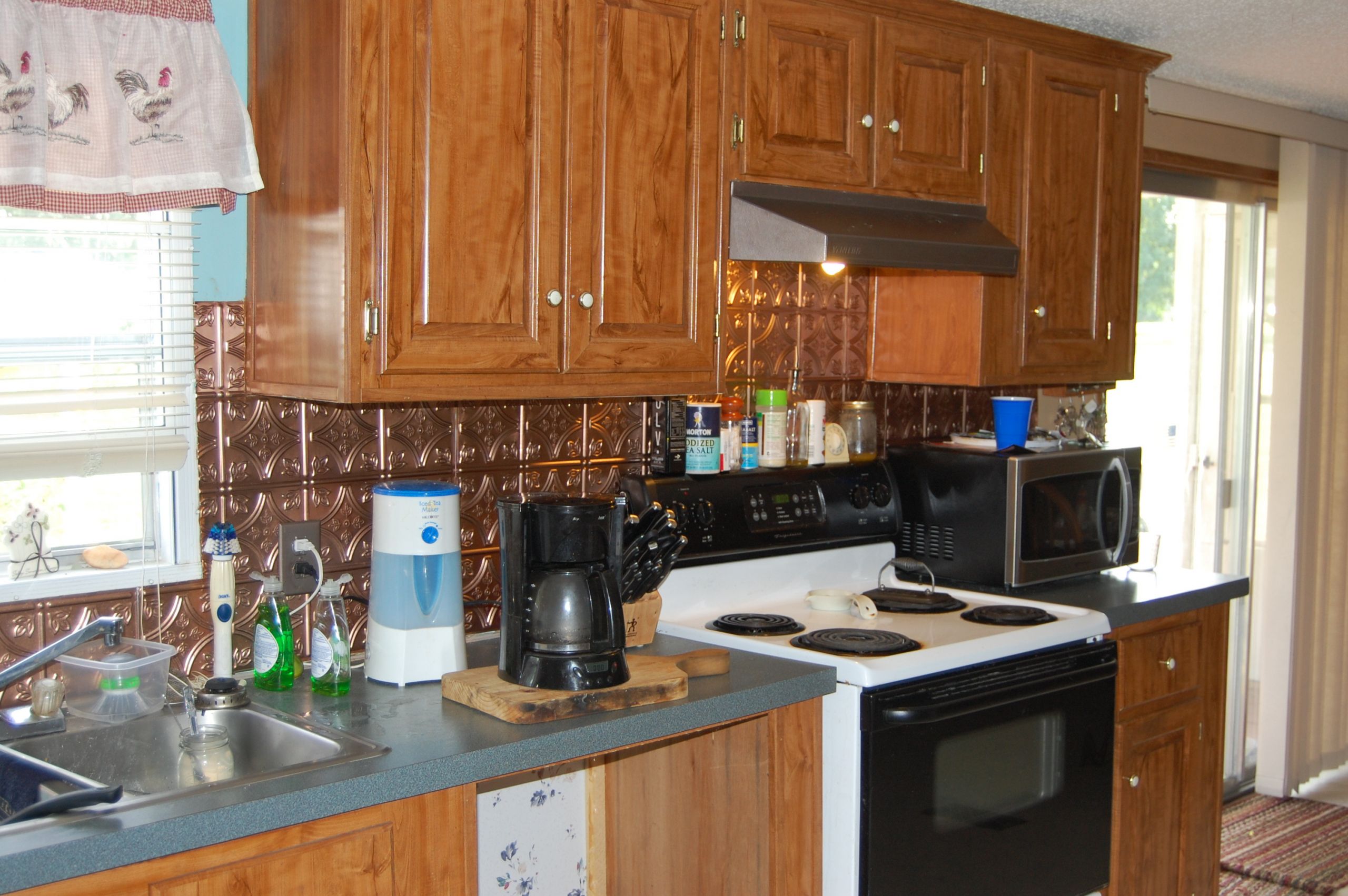 Remodeled Mobile Home Kitchen
 Mobile Home Kitchen Remodel Birch Cabinets