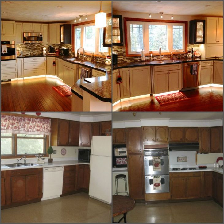 Remodeled Mobile Home Kitchen
 Best 15 Mobile Home Remodeling Before and After a