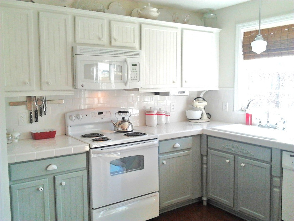 Repainting Kitchen Cabinets White
 Remodelaholic