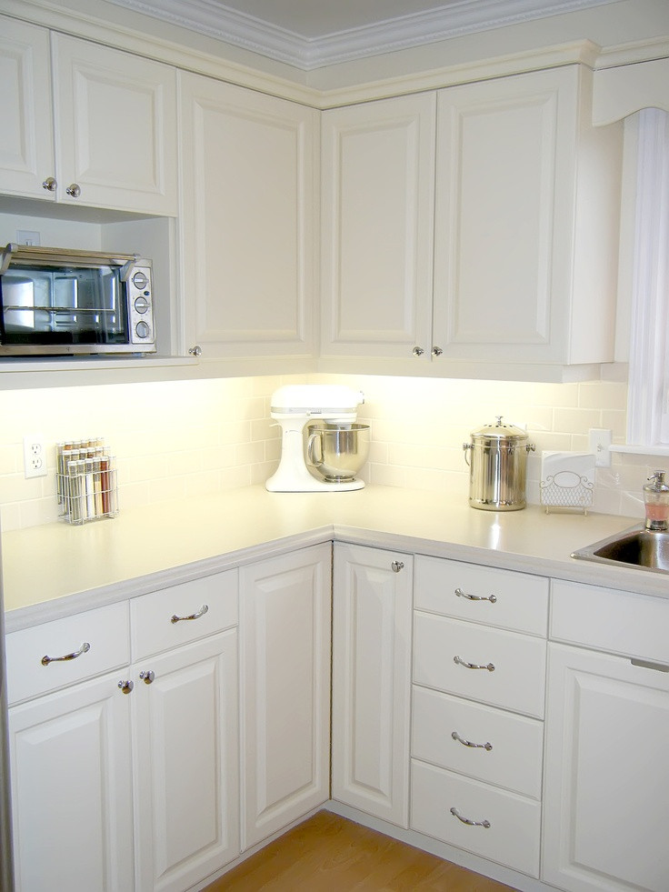 Repainting Kitchen Cabinets White
 Best 25 Repainting cabinets ideas on Pinterest