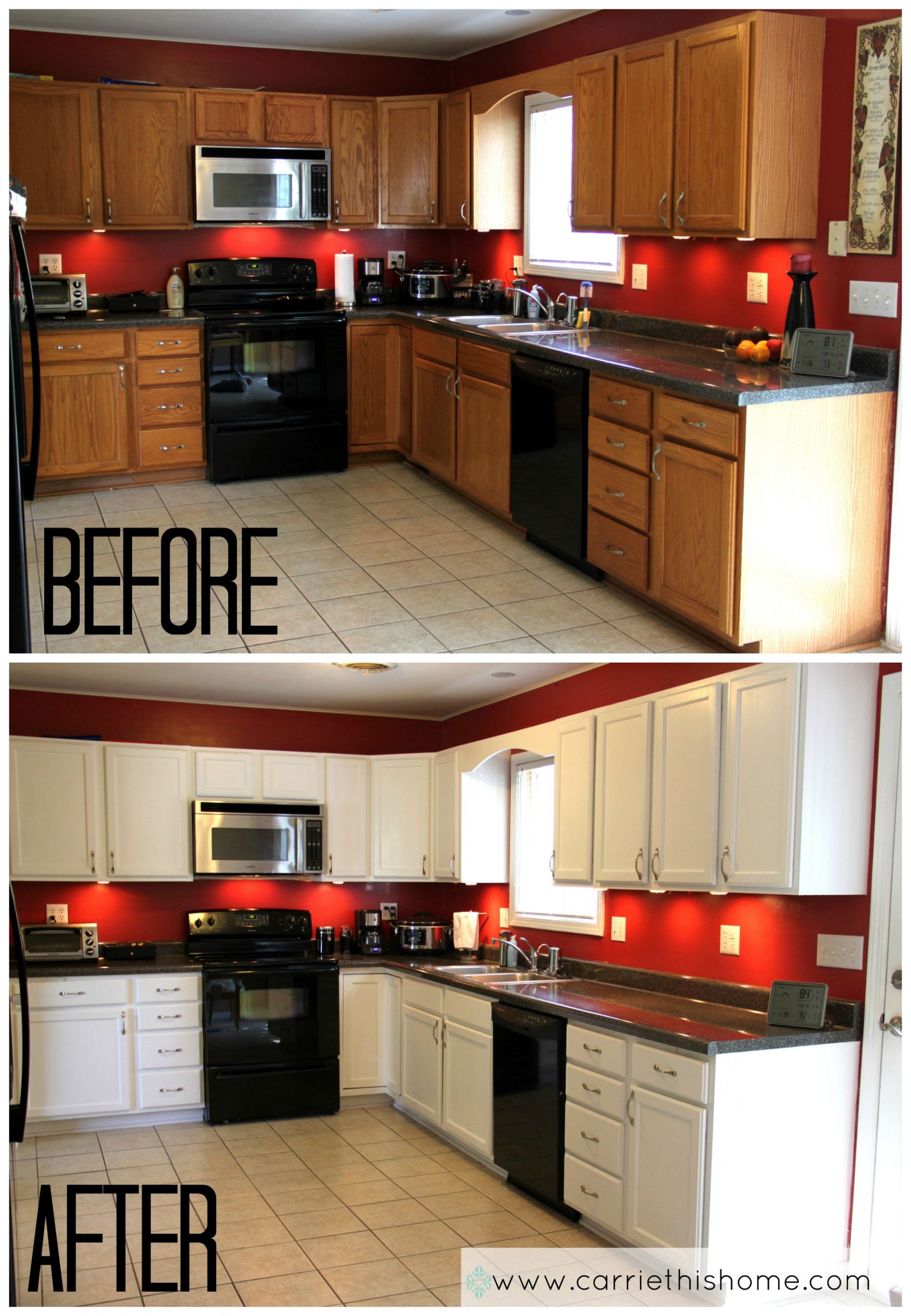 Repainting Kitchen Cabinets White
 Top Moments of 2013