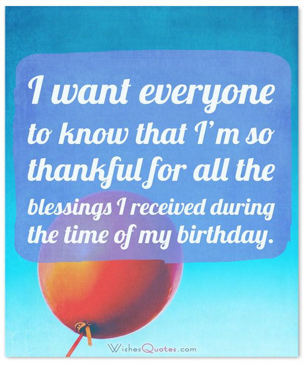 Reply To Birthday Wishes
 Birthday Thank You Messages The plete Guide