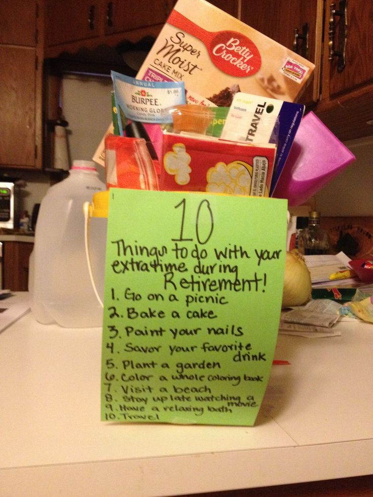 Retirement Party Gifts Ideas
 1000 images about Retirement party & t ideas on