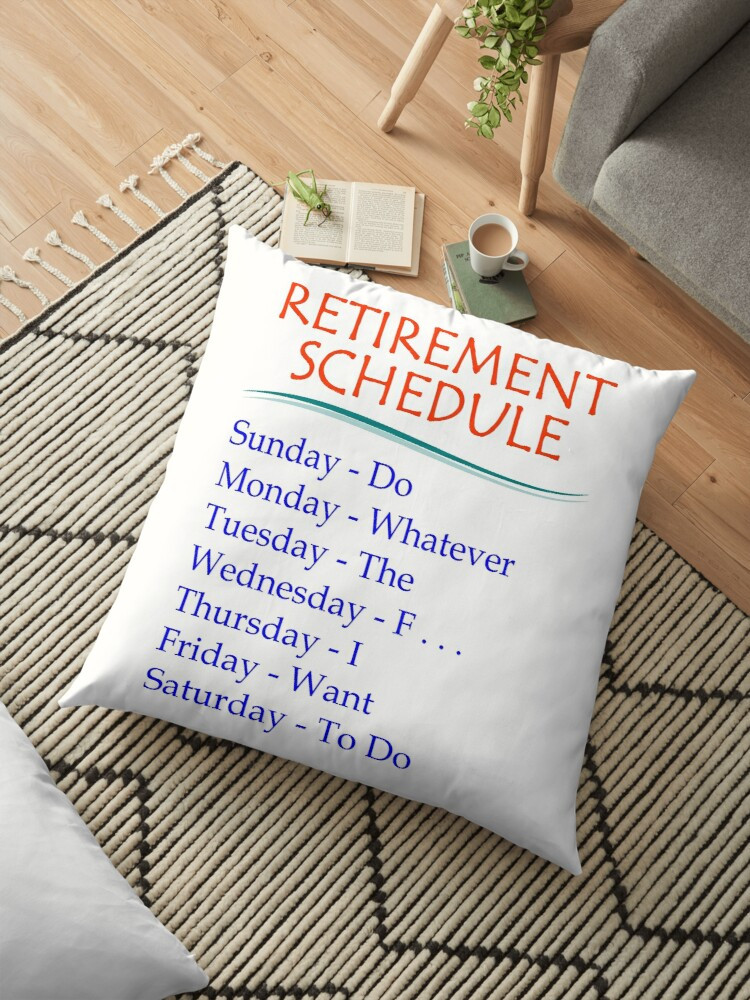 Retirement Party Ideas For Men
 "Retirement Gifts for Men and Women Retirement Schedule