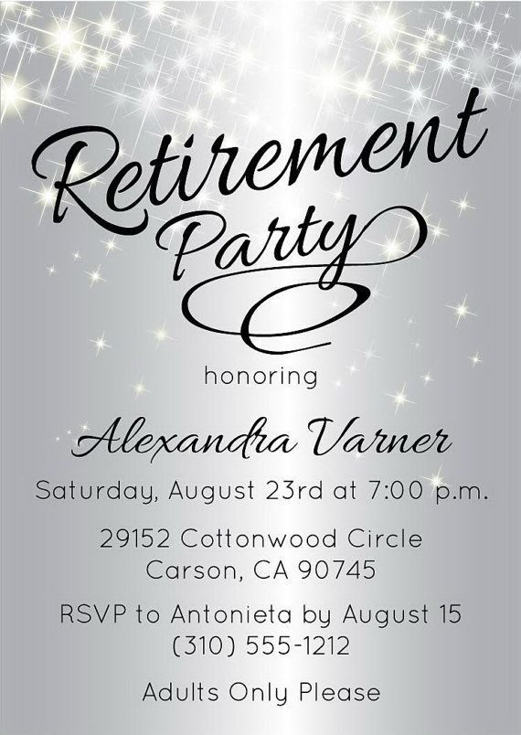 Retirement Party Invitation Wording Ideas
 13 best Retirement Party wine themed images on Pinterest