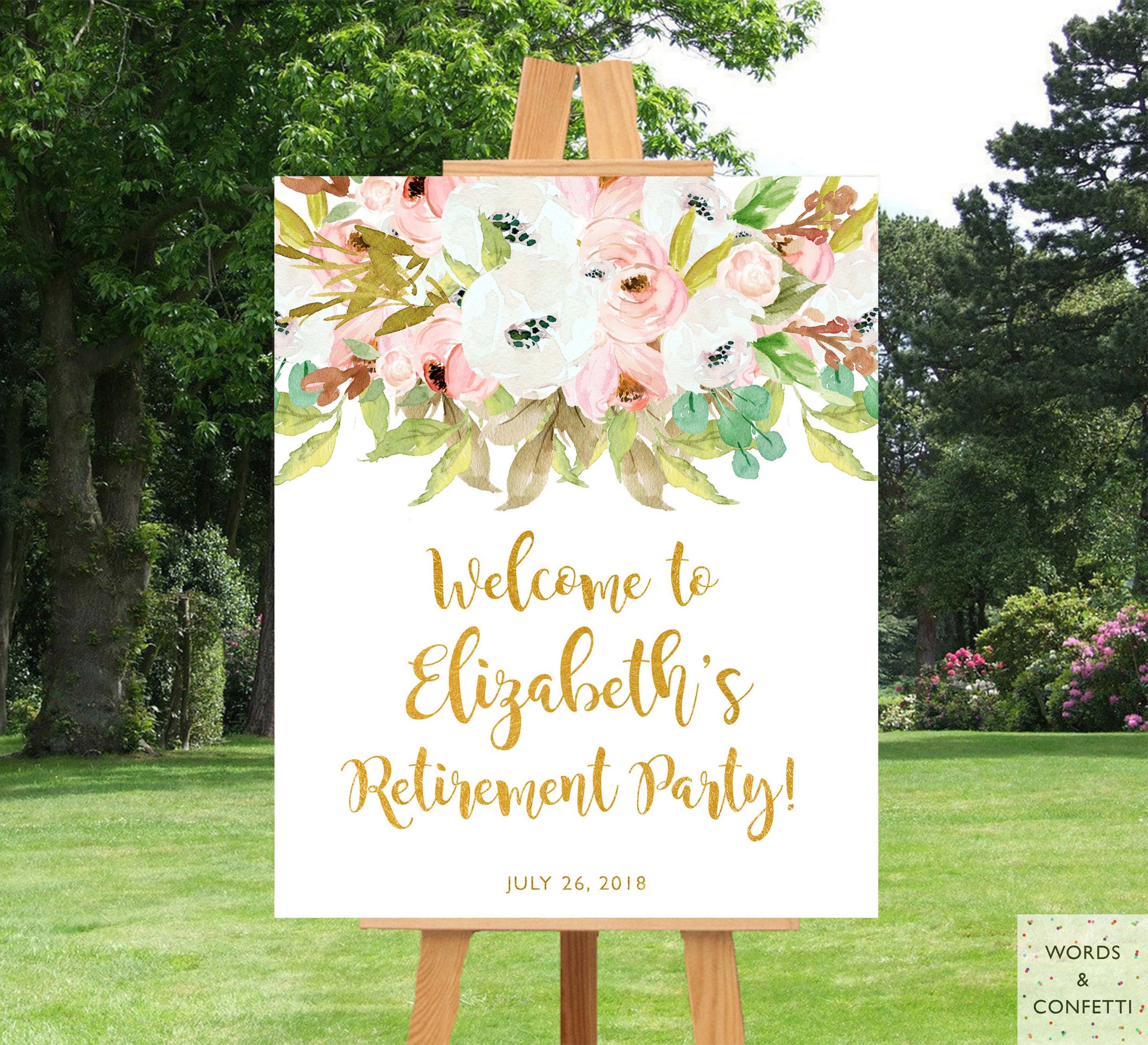 Retirement Party Themes Ideas
 Retirement Party Decorations For Women Elegant Retirement