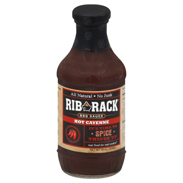 Rib Rack Bbq Sauce
 Rib Rack Barbecue Sauce Hot Cayenne 19 Oz Walmart