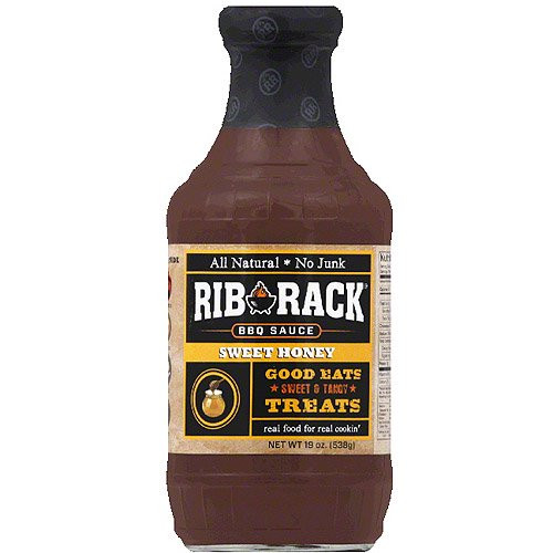 Rib Rack Bbq Sauce
 Rib Rack Sweet Honey BBQ Sauce 19 oz Pack of 6