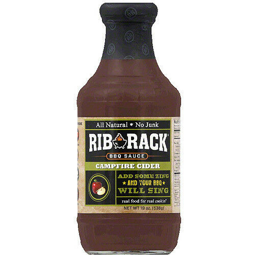 Rib Rack Bbq Sauce
 Rib Rack Campfire Cider BBQ Sauce 19 oz Pack of 6