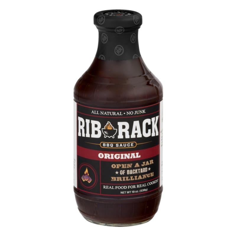Rib Rack Bbq Sauce
 Rib Rack Original BBQ Sauce 19oz