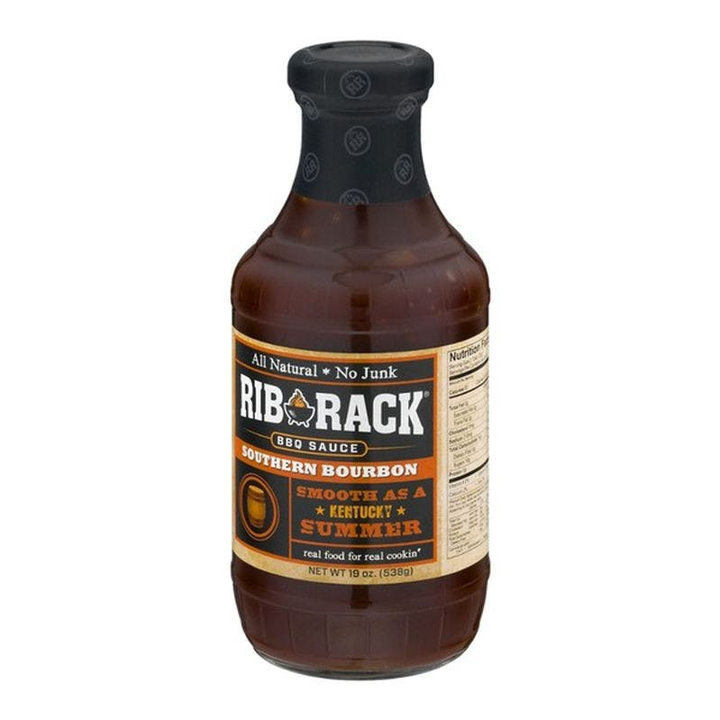 Rib Rack Bbq Sauce
 Rib Rack Southern Bourbon BBQ Sauce 19oz