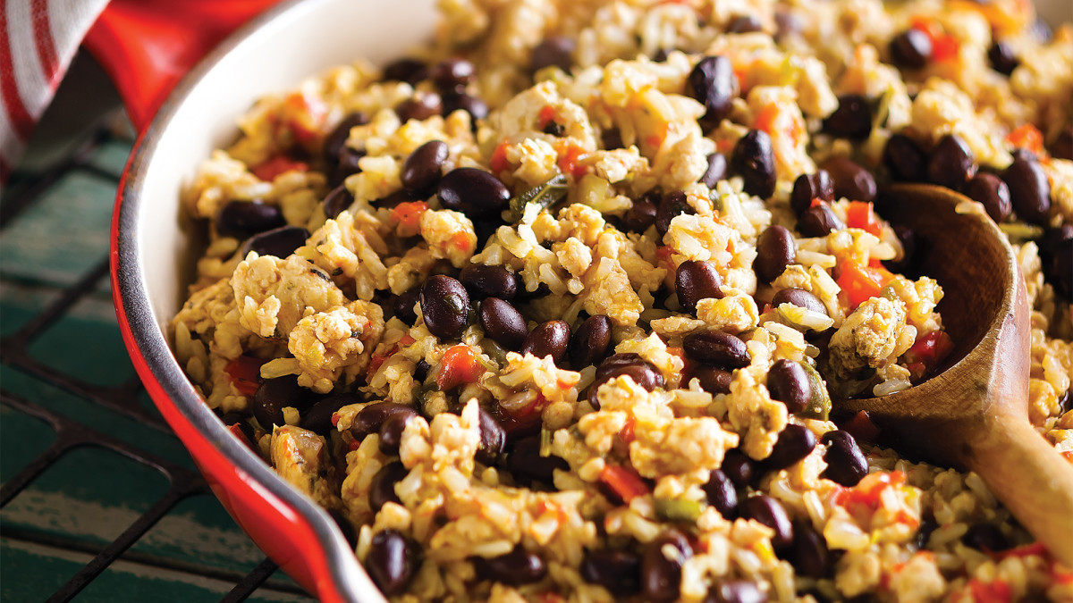 Rice And Beans Recipes
 Rice and Beans with Turkey Recipe