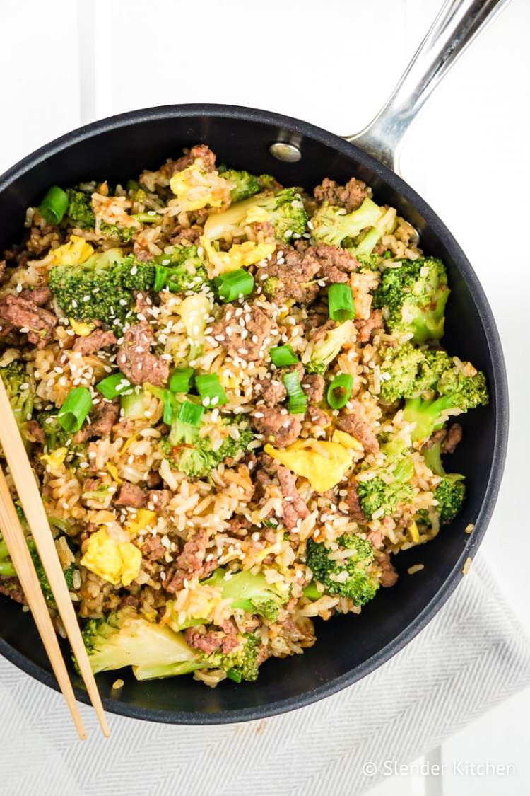 Rice And Broccoli
 Beef and Broccoli Fried Rice Slender Kitchen