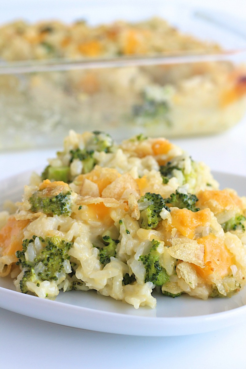 Rice Brocoli Casserole
 Cheesy Broccoli Rice Casserole