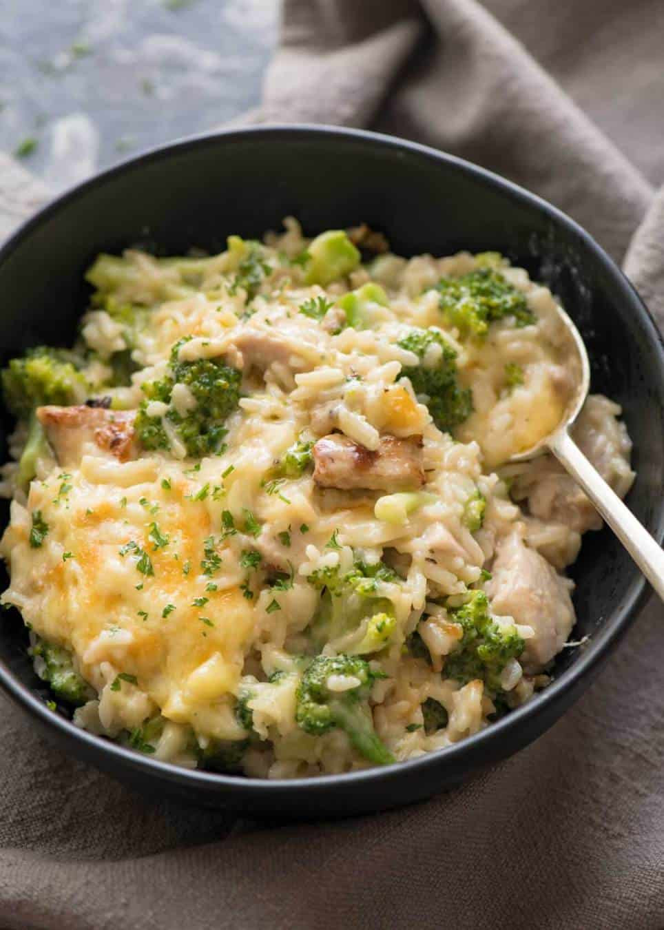 Rice Brocoli Casserole
 e Pot Chicken Broccoli Rice Casserole