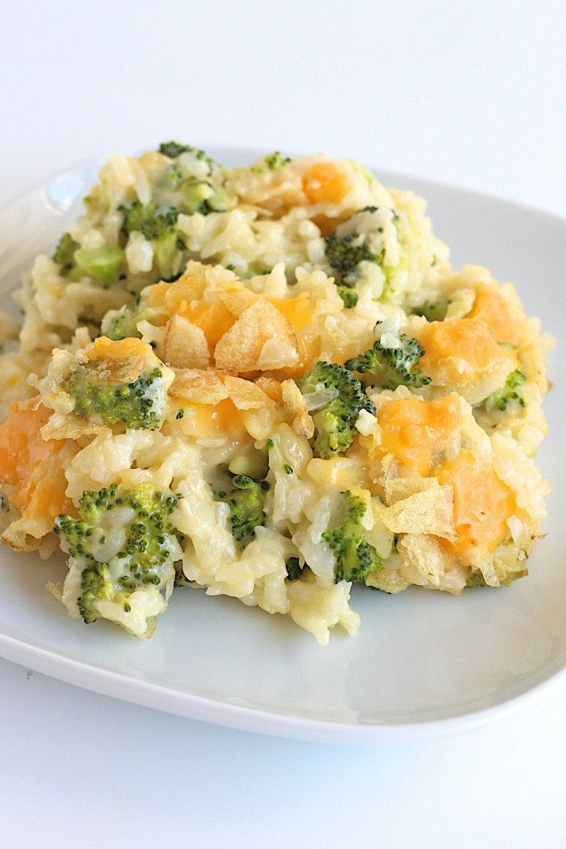 Rice Brocoli Casserole
 Cheesy Broccoli Rice Casserole