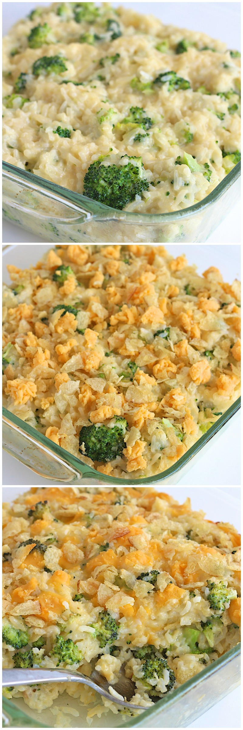 Rice Brocoli Casserole
 Cheesy Broccoli Rice Casserole