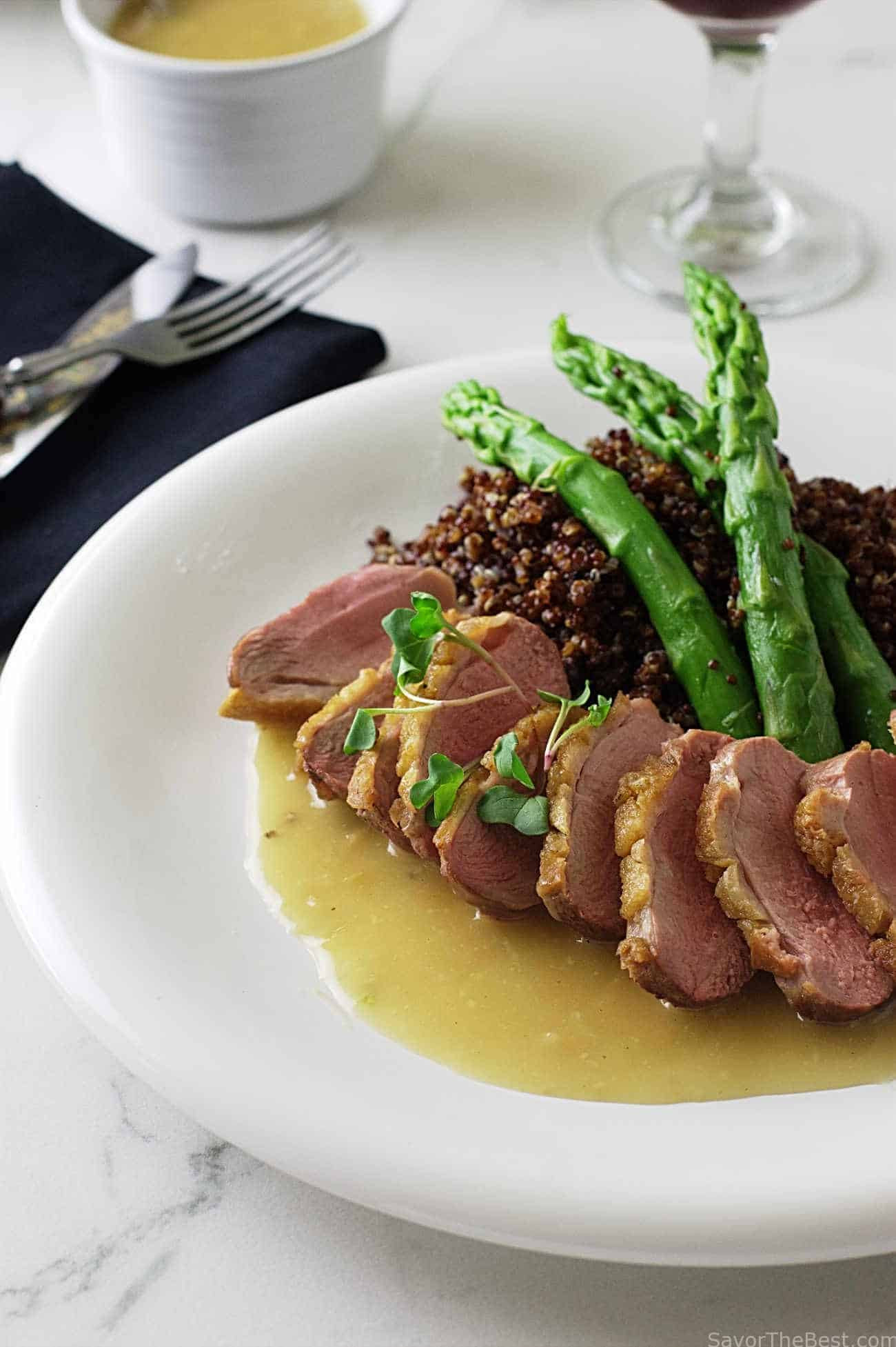 Roast Duck Breast Recipes
 Roasted Duck Breast with Ginger Rum Sauce Savor the Best