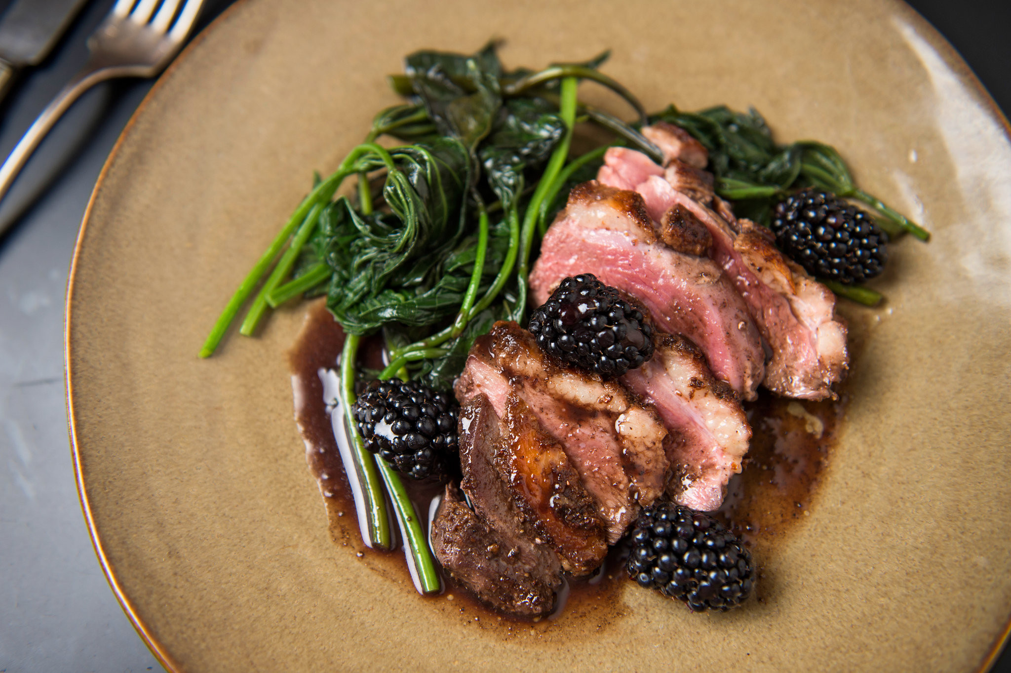 Roast Duck Breast Recipes
 Five Spice Duck Breast With Blackberries Recipe NYT Cooking
