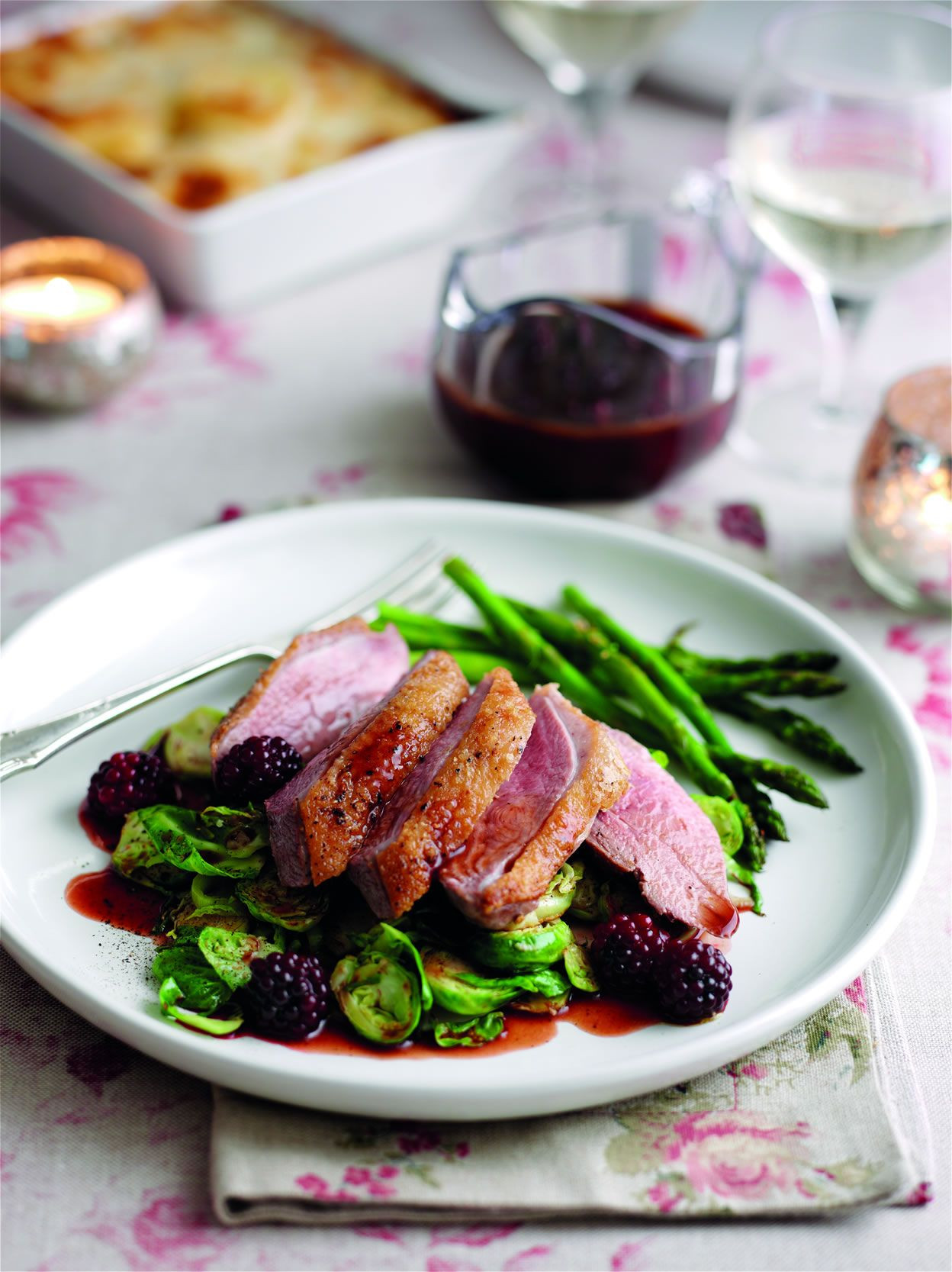 Roast Duck Breast Recipes
 Roasted duck breasts with blackberry and port sauce med