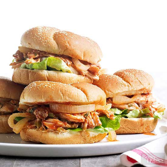 Roasted Chicken Sandwich
 Pulled Roast Chicken Sandwiches