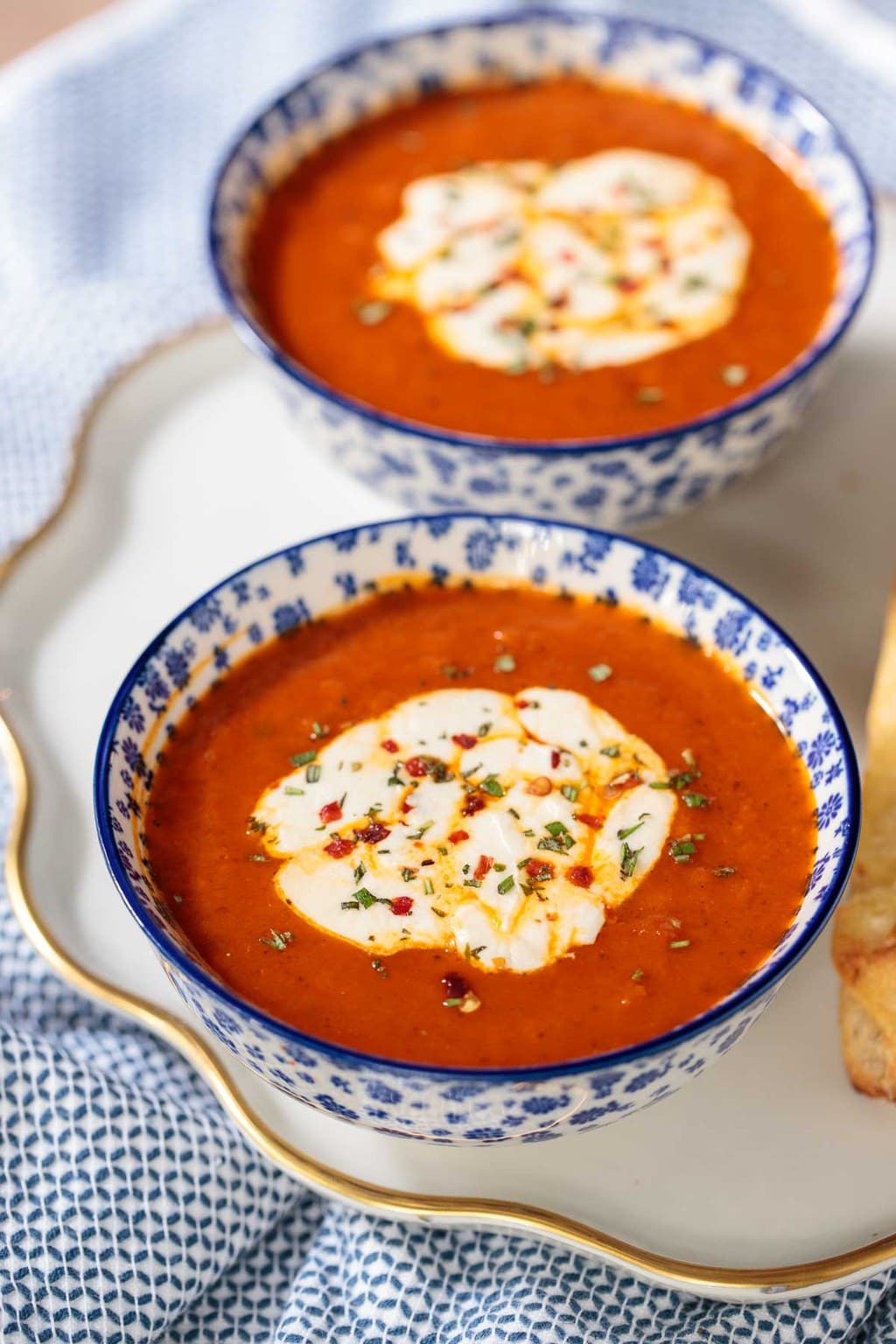 Roasted Red Pepper And Tomato Soup
 Roasted Red Pepper Tomato Soup
