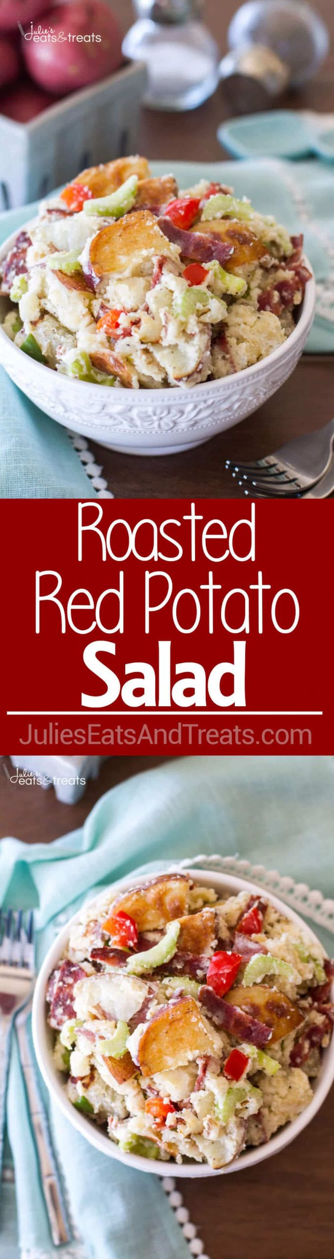 Roasted Red Potatoes Salad
 Roasted Red Potato Salad Recipe Julie s Eats & Treats