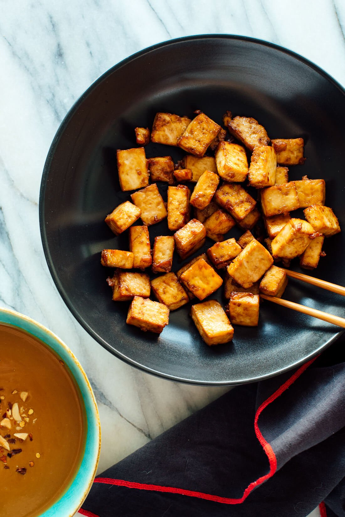 Roasted Tofu Recipes
 How to Make Crispy Baked Tofu Cookie and Kate