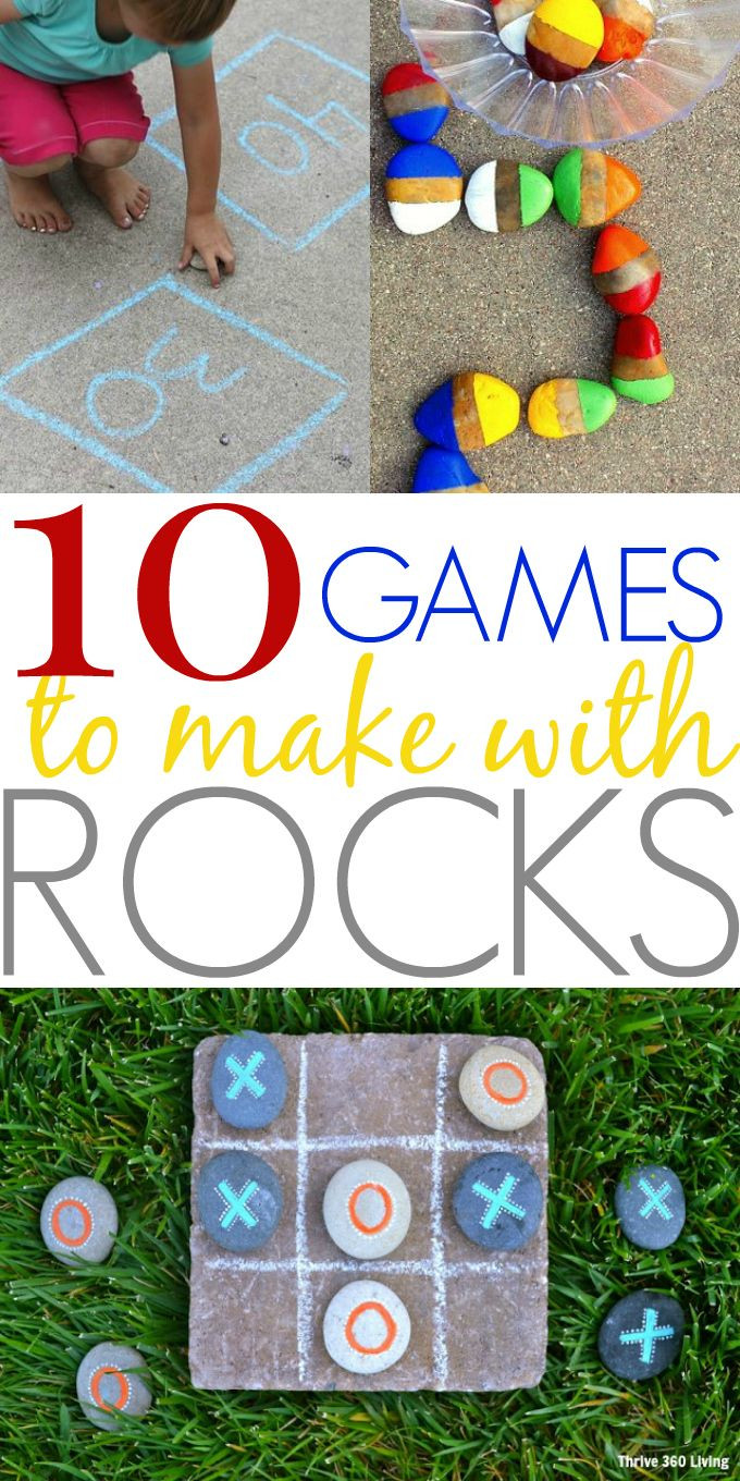 Rock Crafts For Adults
 196 best images about Outdoor Games Adults on Pinterest