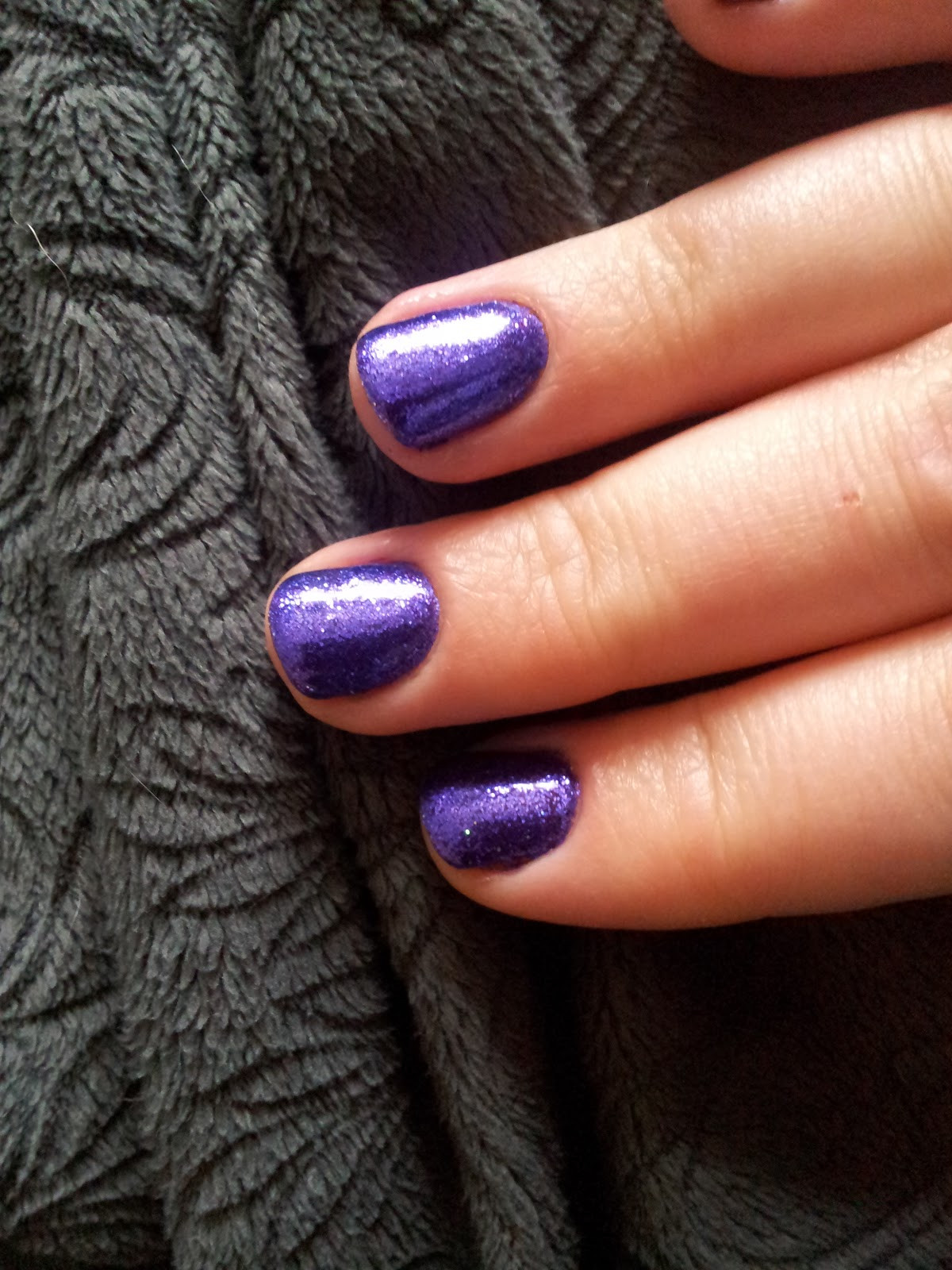 Rockstar Glitter Nails
 Kawaii Nail Art Purple Glitter rockstar nails
