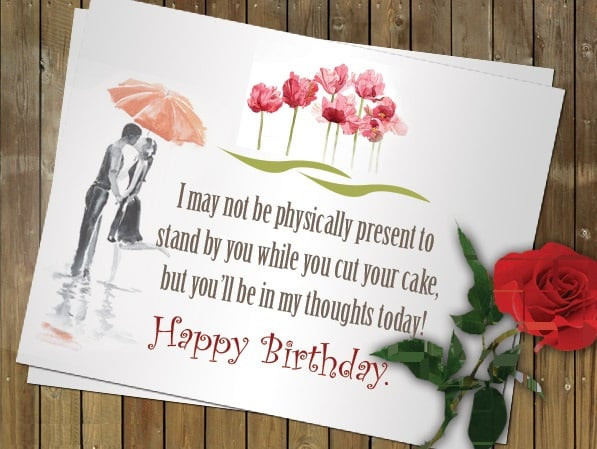 Romantic Birthday Cards For Him
 100 Happy Birthday Wishes Quotes and for Love