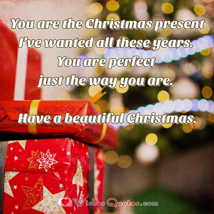 Romantic Christmas Quotes
 Christmas Love Messages By LoveWishesQuotes