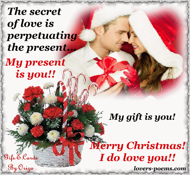 Romantic Christmas Quotes
 Gifs Love Messages Nice Messages for a Romantic Christmas
