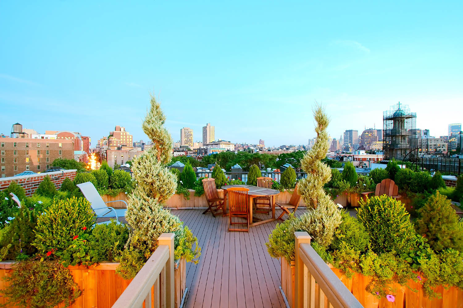 Rooftop Terrace Landscape
 NYC Landscape Design How To Rooftop Terrace Garden All