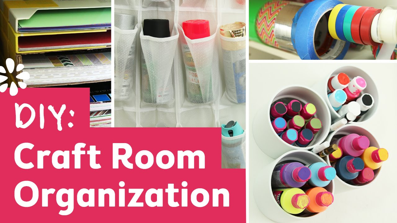 Room Organizer DIY
 DIY Craft Room Organization Ideas