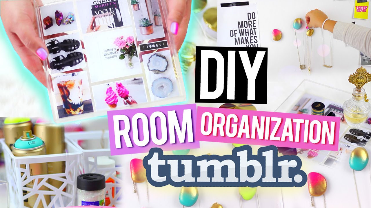Room Organizer DIY
 DIY Room Organization for Cheap ♥ Tumblr Inspired Decor