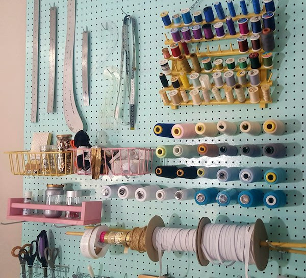 Room Organizer DIY
 DIY Peg Board Sewing Room Organizer — Sirena Patterns
