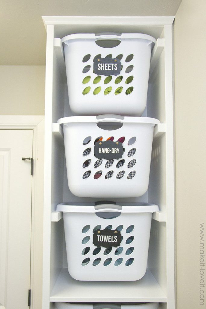Room Organizer DIY
 This DIY Laundry Basket Organizer Will Have Your Laundry