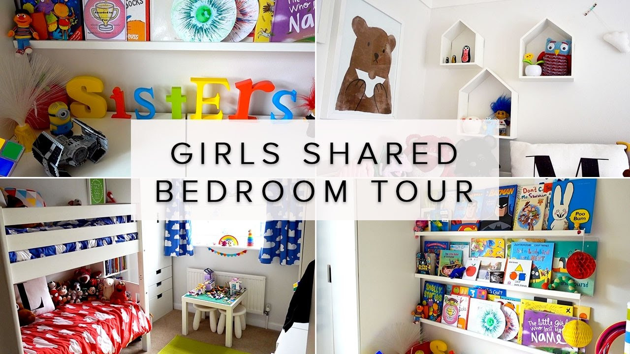 Room Tour Kids
 KIDS SHARED BEDROOM IDEAS ROOM TOUR RAINBOW COLOURS