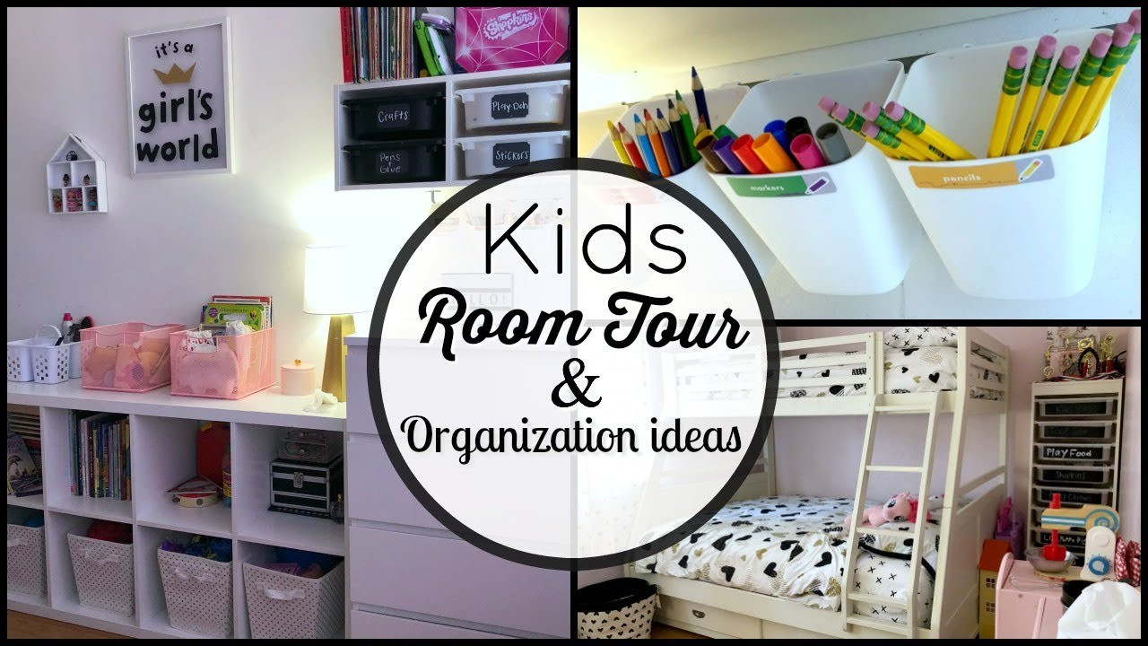 Room Tour Kids
 Kids Room Tour & Toy Organization Ideas