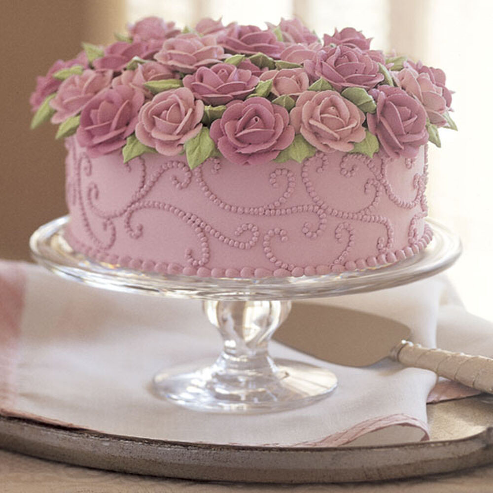 Rose Birthday Cake
 Brimming With Roses Cake